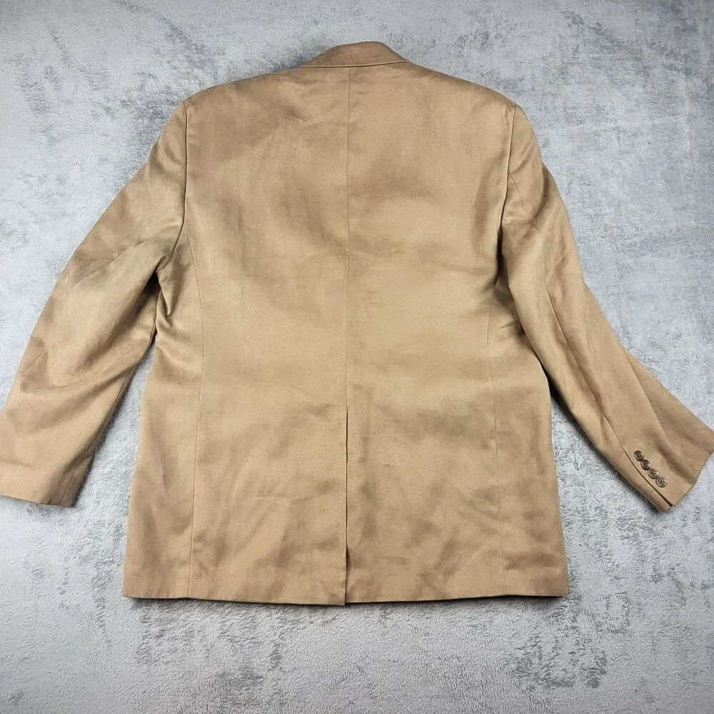 CHAPS Men's Blazer Sport Coat Jacket Camel Tan Size 42 R